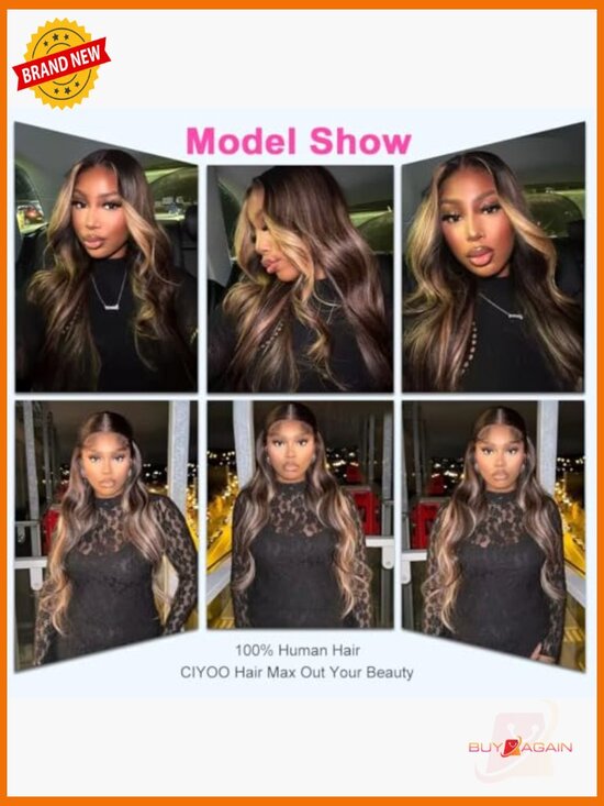 13x6 Body Wave Lace Front Wig Human Hair 180 Density Pre Plucked 26 Inch